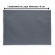 Lugar Americano 45x33cm Algodão Cinza Escuro